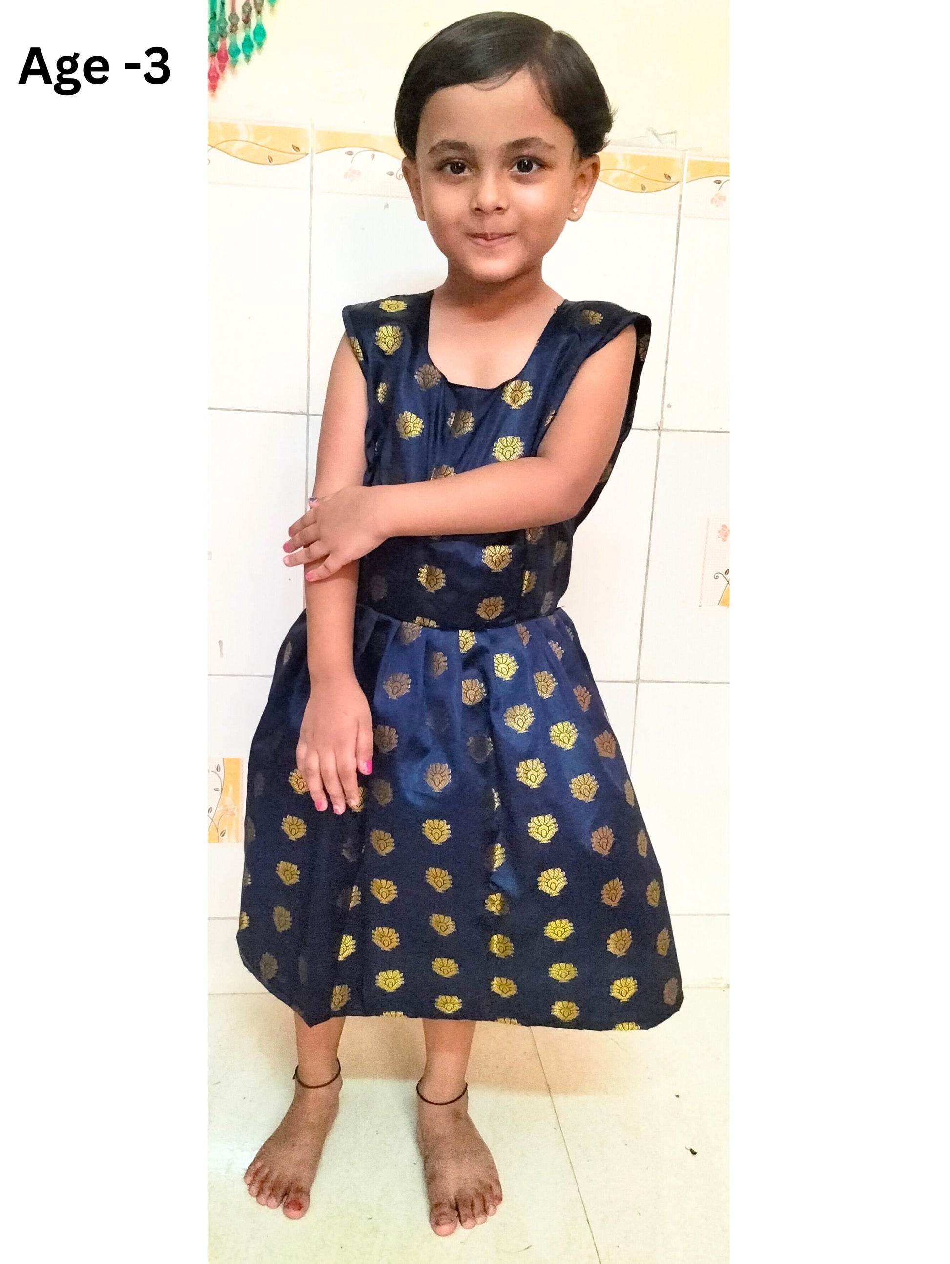 Parkar Polka for Girls|Ethnic & Traditional Kids Wear-Kalptaru11217