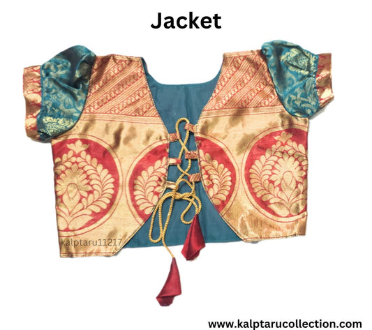 Ethnic Dress for Baby Girls|Parkar Polka Dress-Kalptaru11217