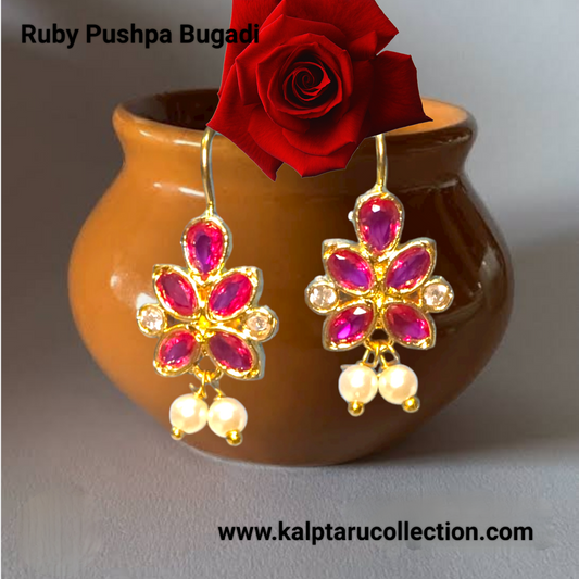 Ruby Pushpa Bugadi | Kalptaru Collection | kalptaru11217