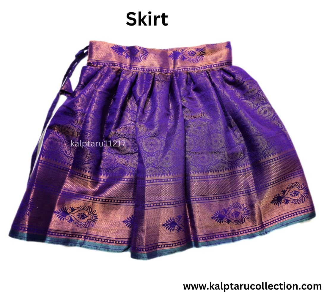 Skirt Top Set for Kids | Traditional Dress for Girls - Kalptaru11217