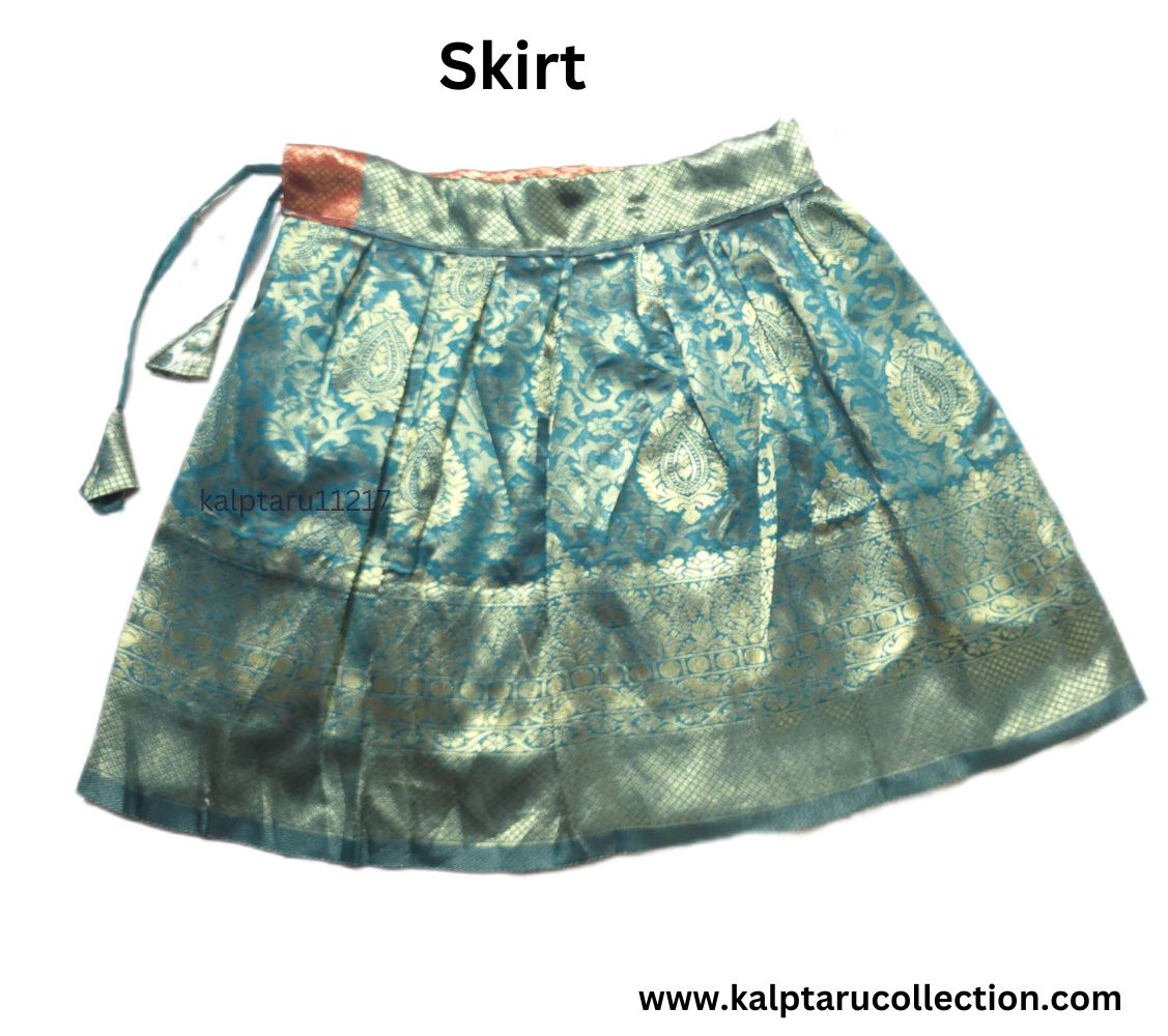 Handcrafted Parkar Polka for Girls|Traditional Kids Dress-Kalptaru11217